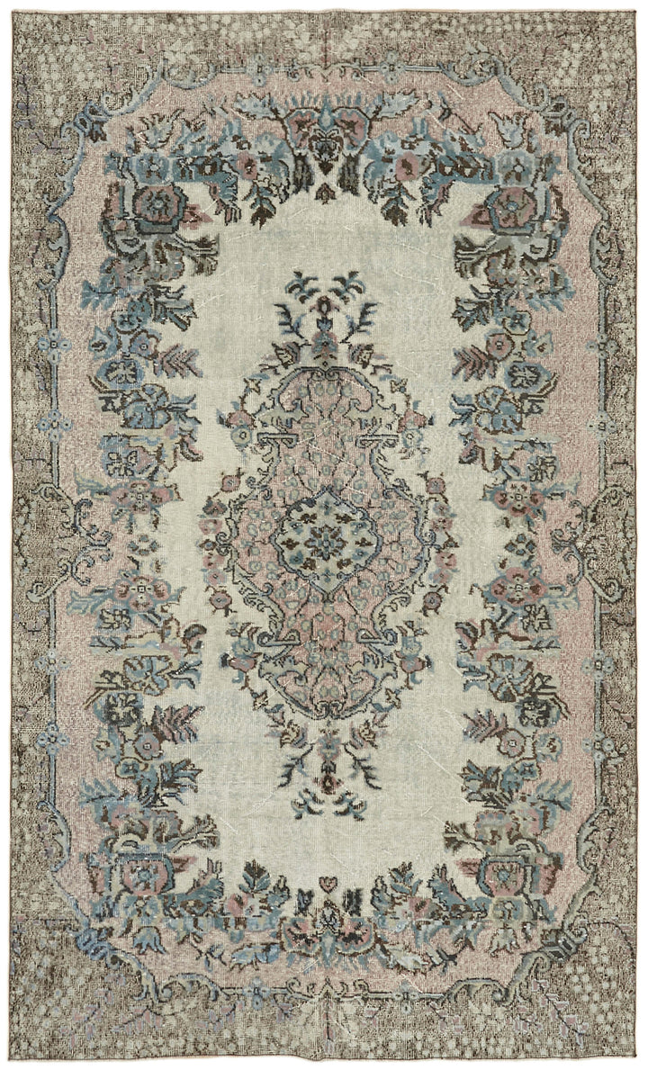 6x10 Blue Over Dyed Rug - 42616