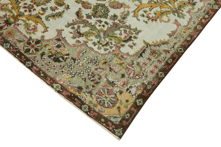6x10 Green Over Dyed Rug - 42617