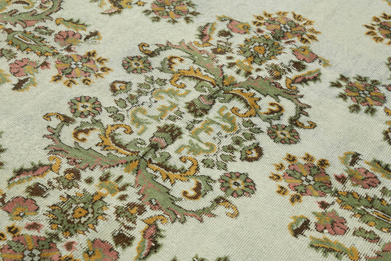 6x10 Green Over Dyed Rug - 42617