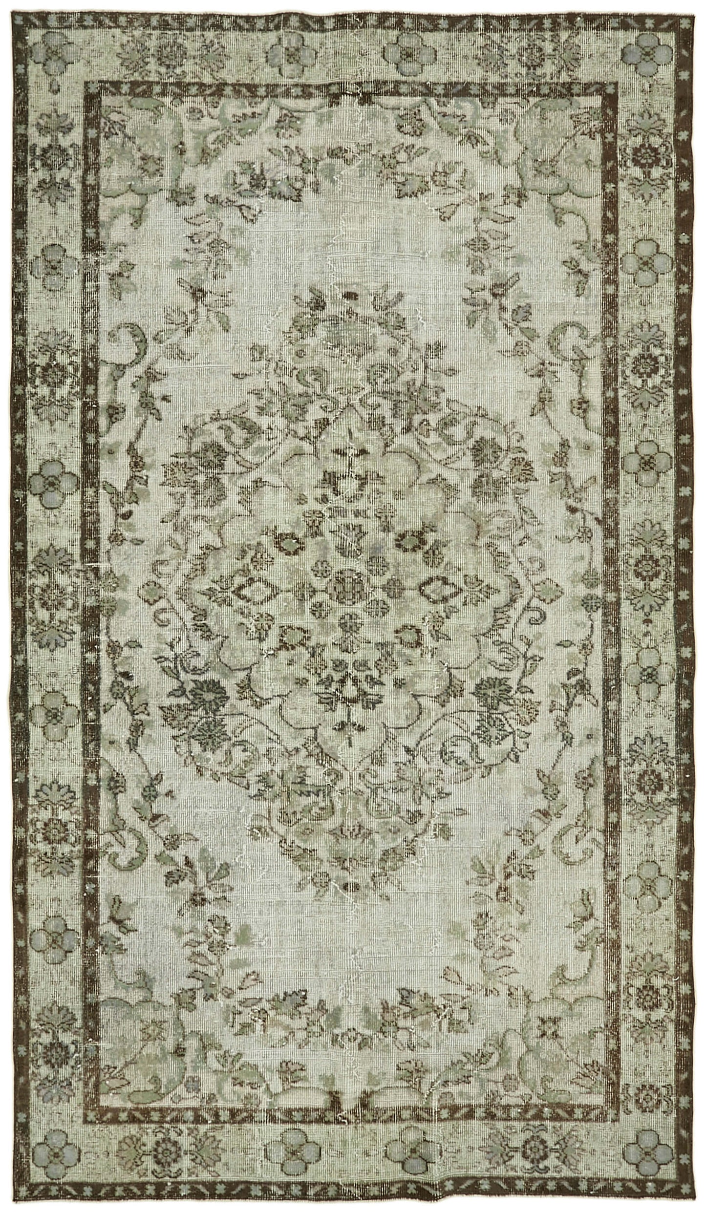 6x10 Grey Over Dyed Rug - 42619