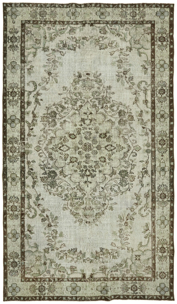 6x10 Grey Over Dyed Rug - 42619