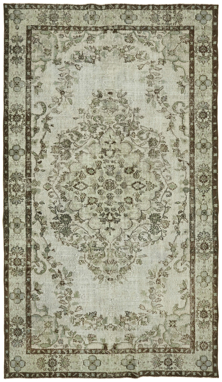 6x10 Grey Over Dyed Rug - 42619
