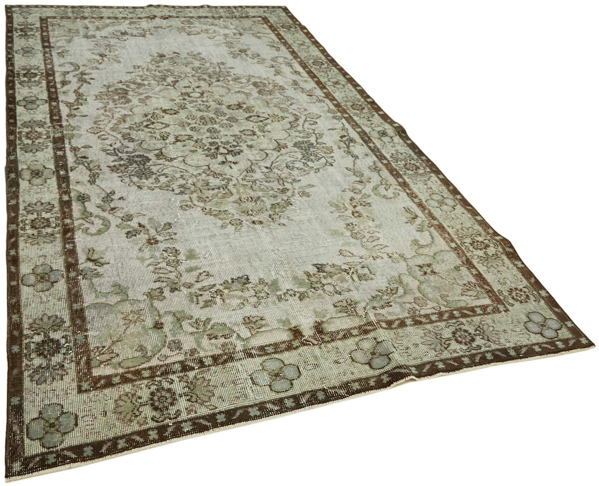 6x10 Grey Over Dyed Rug - 42619