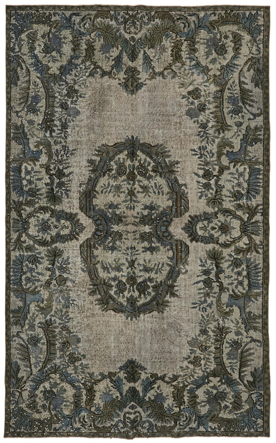 6x10 Grey Over Dyed Rug - 42620