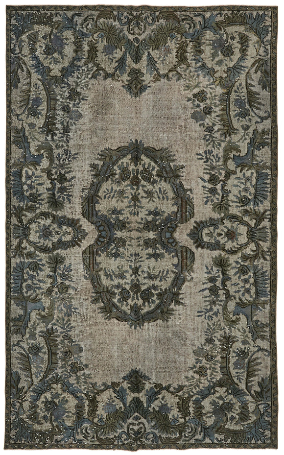 6x10 Grey Over Dyed Rug - 42620