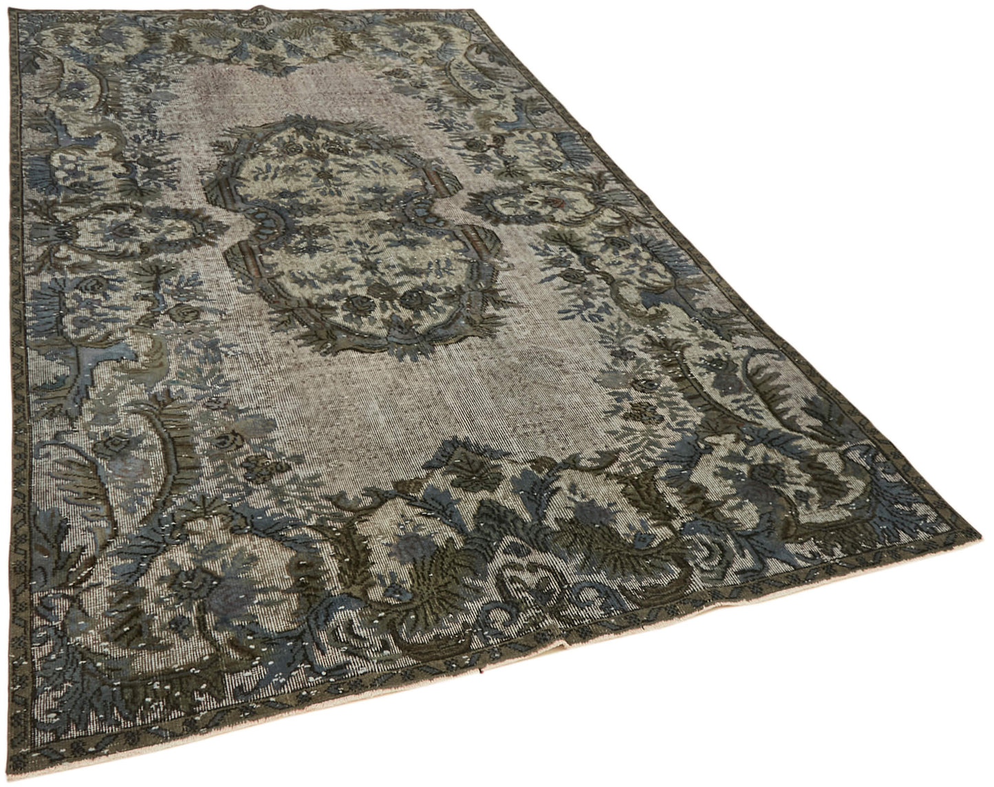 6x10 Grey Over Dyed Rug - 42620
