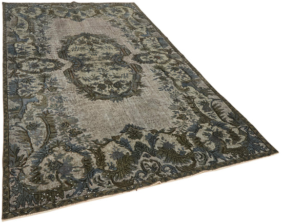 6x10 Grey Over Dyed Rug - 42620