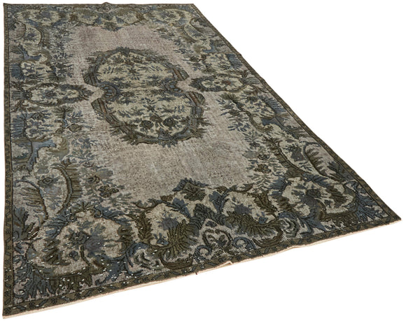 6x10 Grey Over Dyed Rug - 42620
