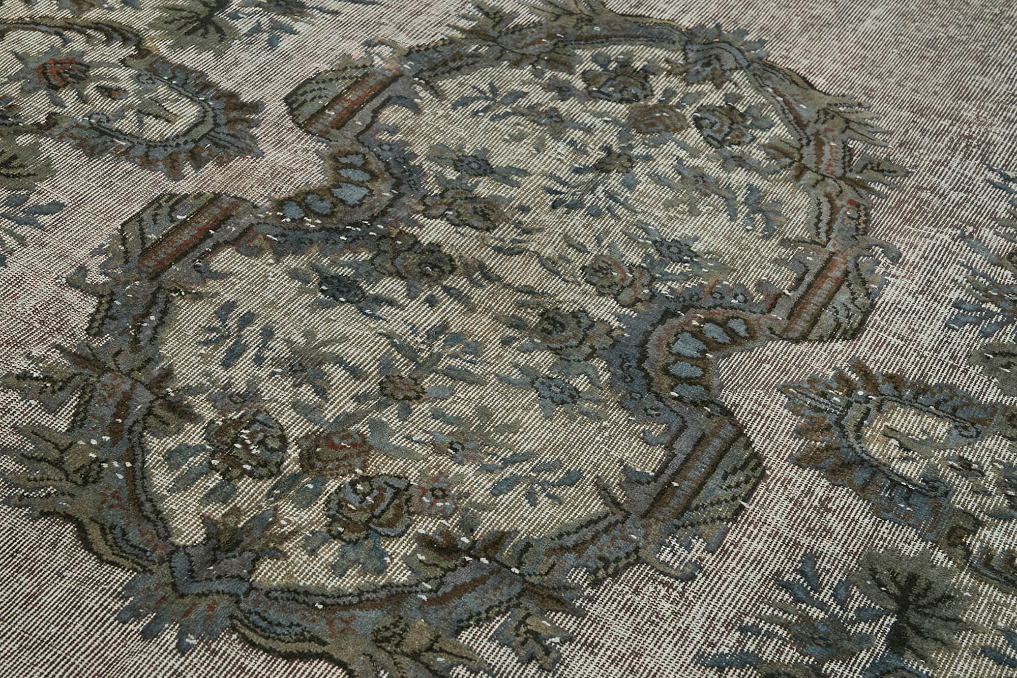 6x10 Grey Over Dyed Rug - 42620