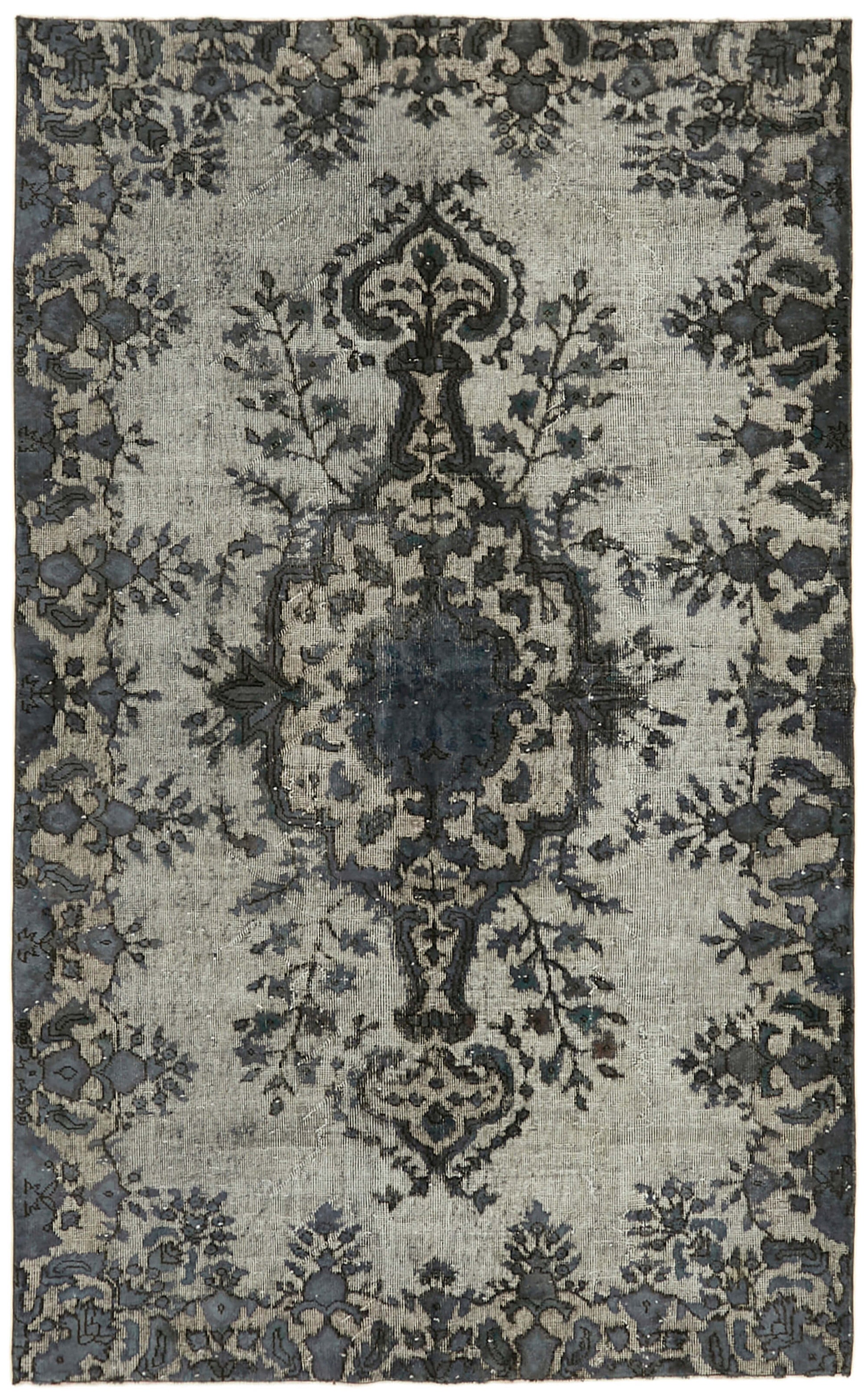 5x9 Grey Over Dyed Rug - 42621