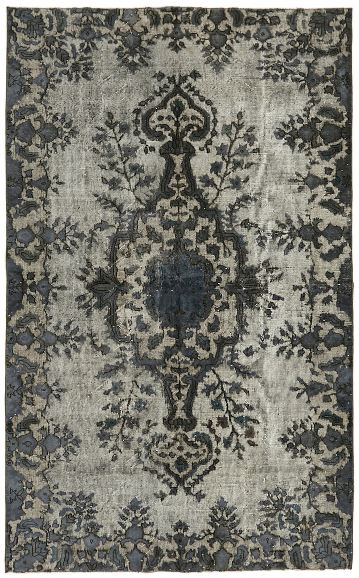 5x9 Grey Over Dyed Rug - 42621