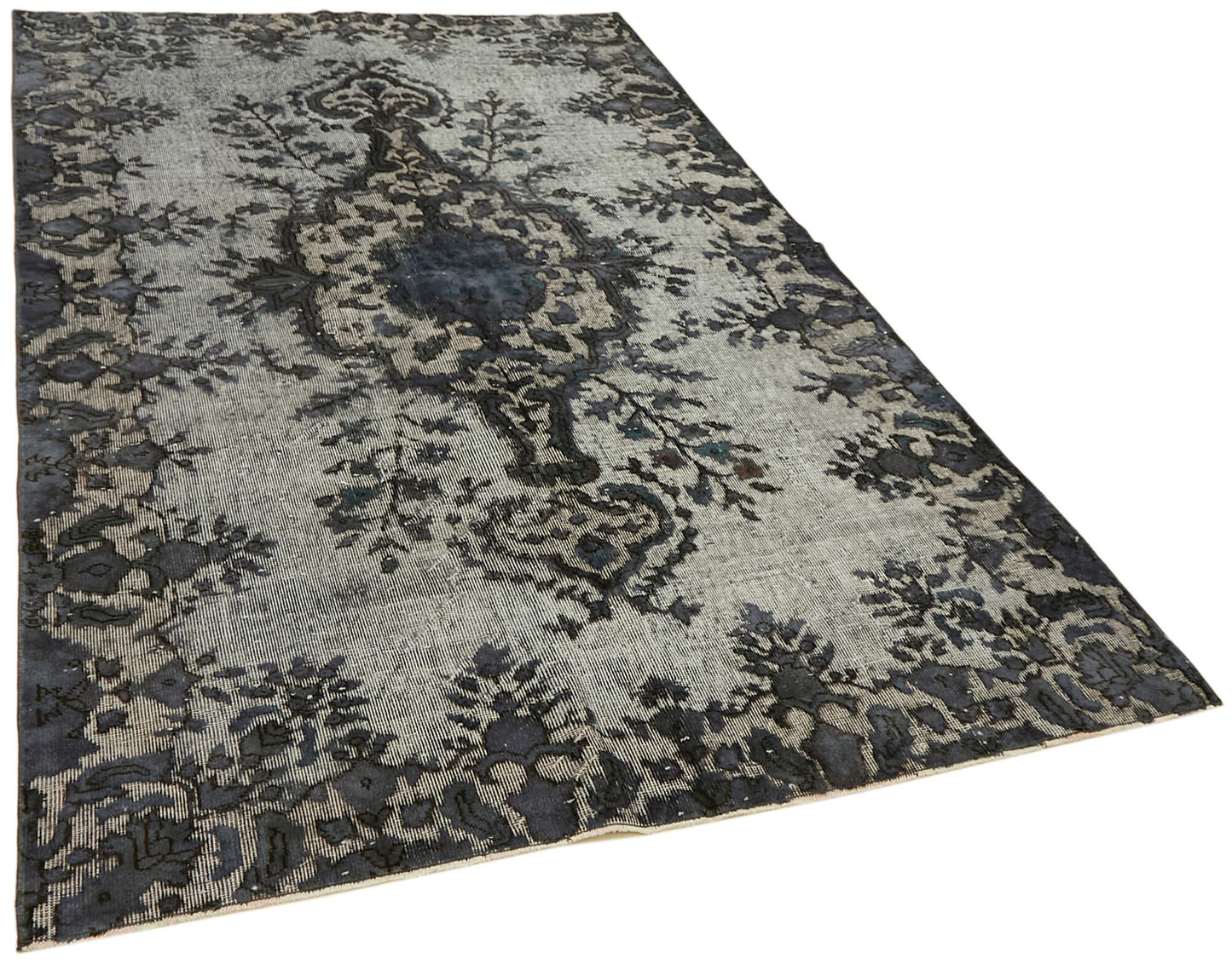 5x9 Grey Over Dyed Rug - 42621