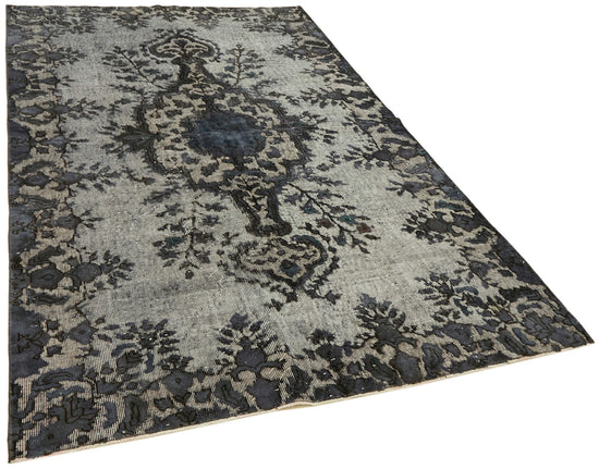 5x9 Grey Over Dyed Rug - 42621
