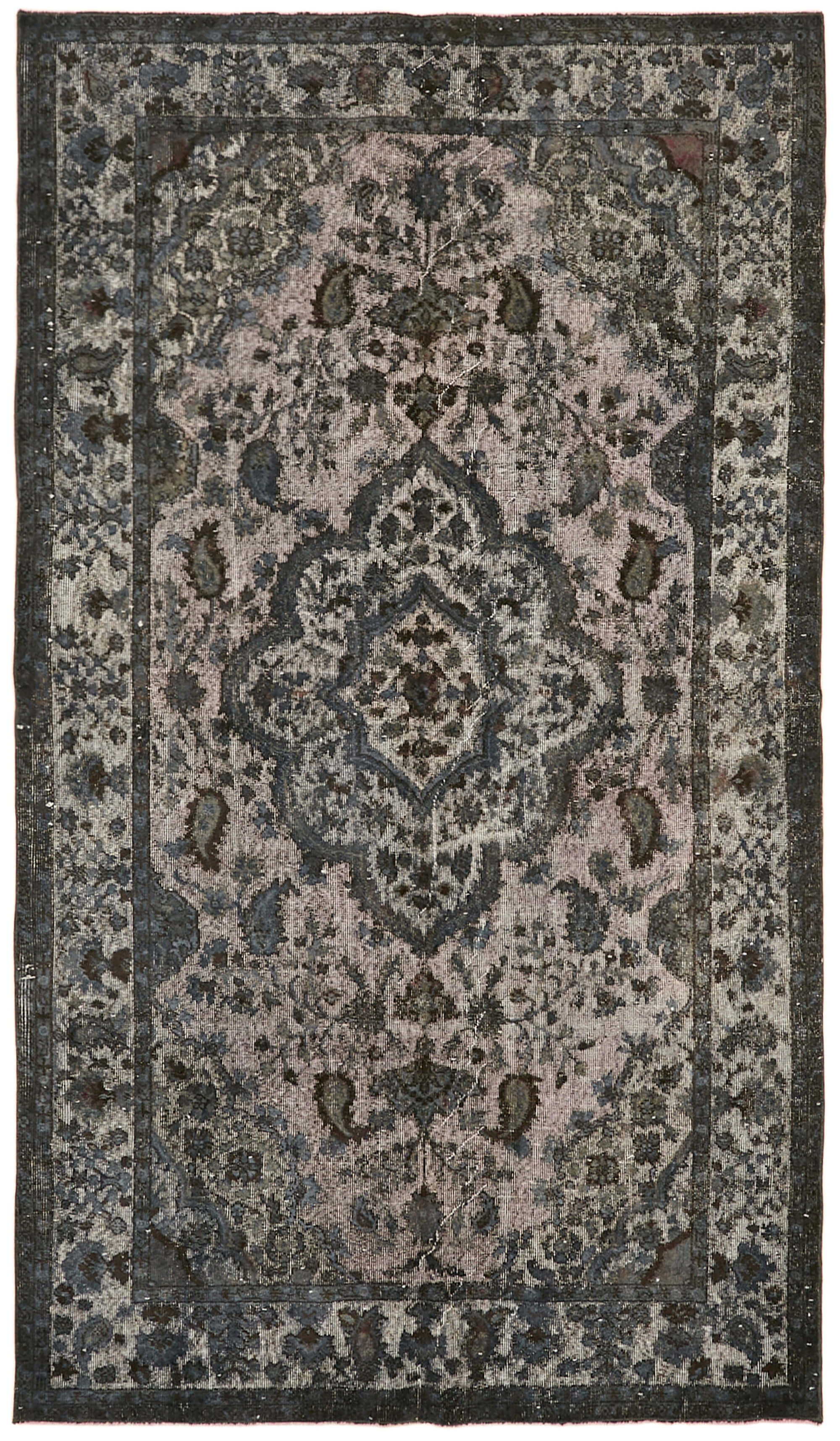 6x10 Grey Over Dyed Rug - 42622