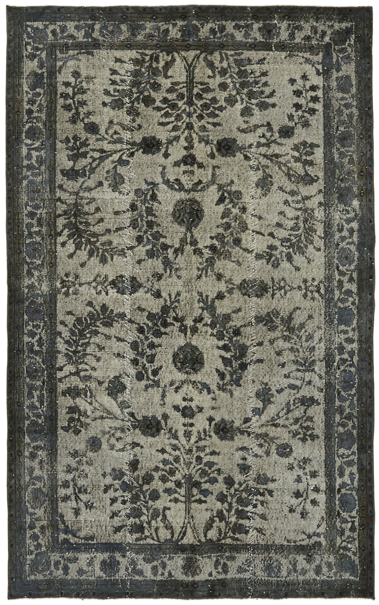6x9 Grey Over Dyed Rug - 42624