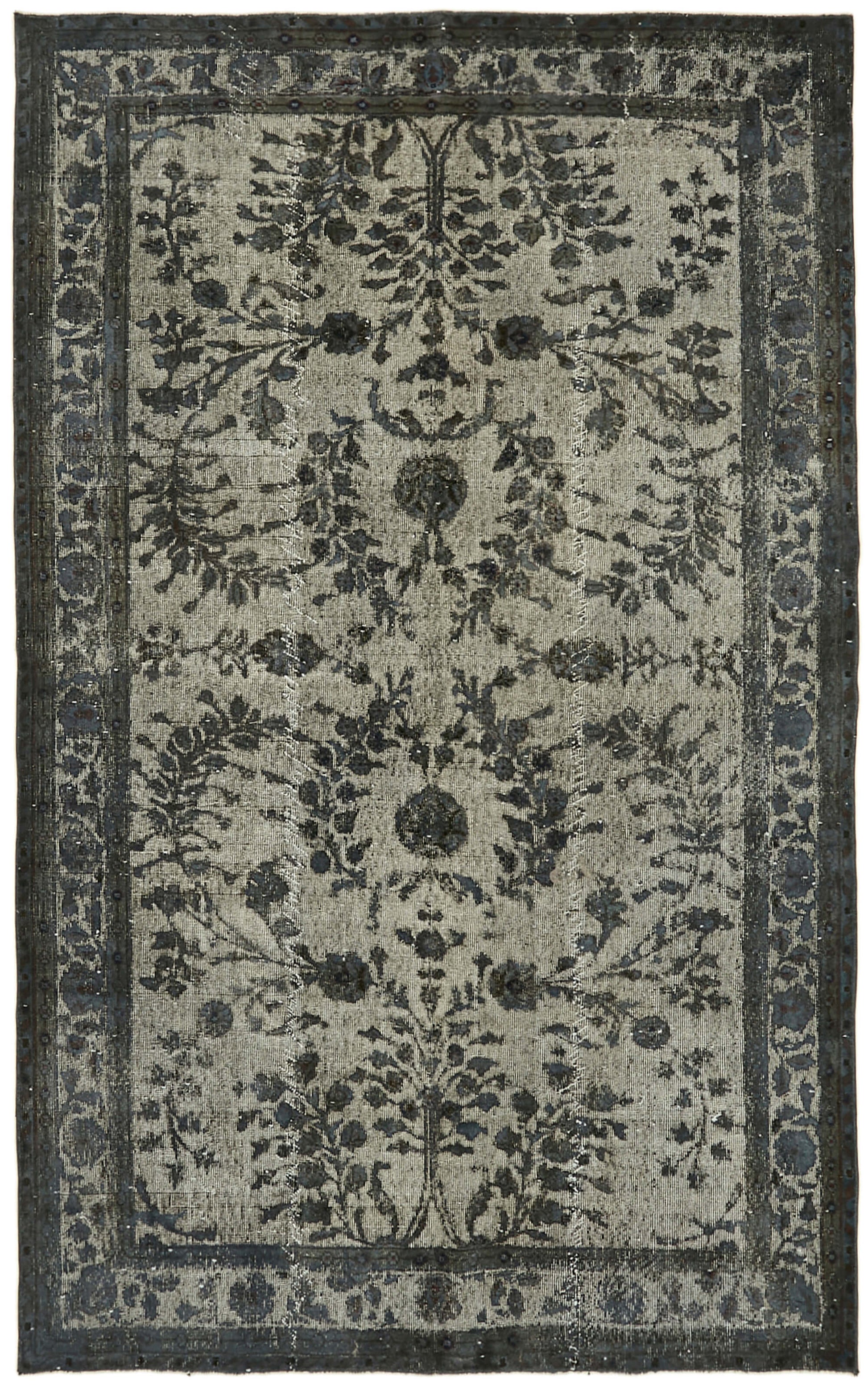 6x9 Grey Over Dyed Rug - 42624