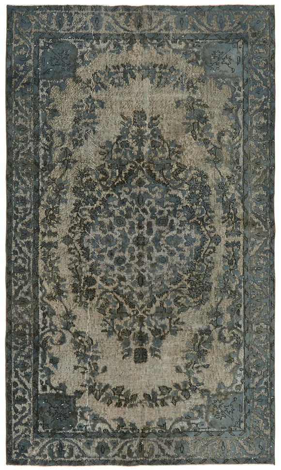 5x9 Grey Over Dyed Rug - 42625