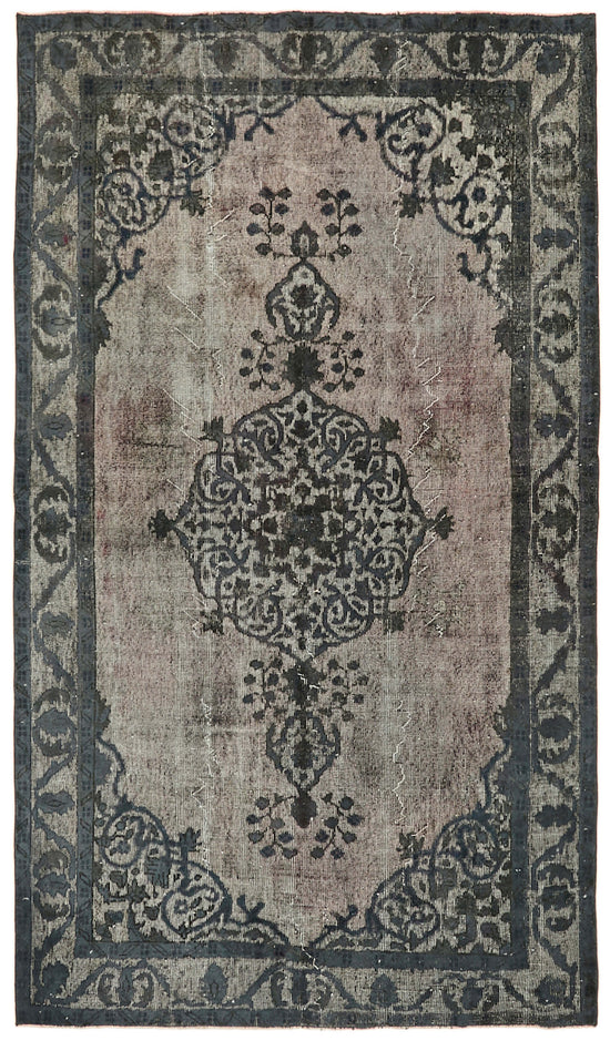5x9 Grey Over Dyed Rug - 42626