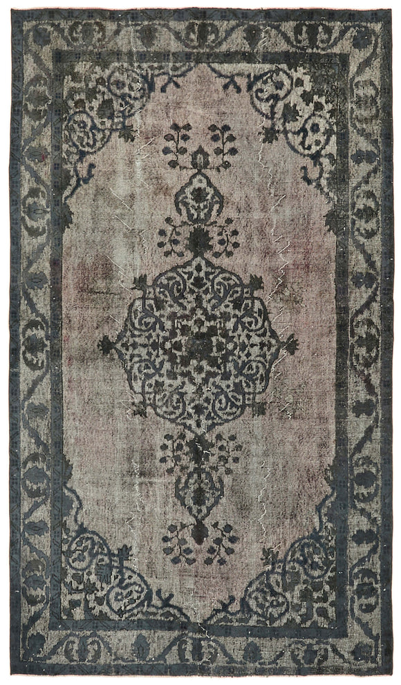 5x9 Grey Over Dyed Rug - 42626