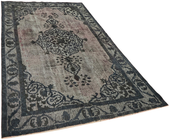 5x9 Grey Over Dyed Rug - 42626