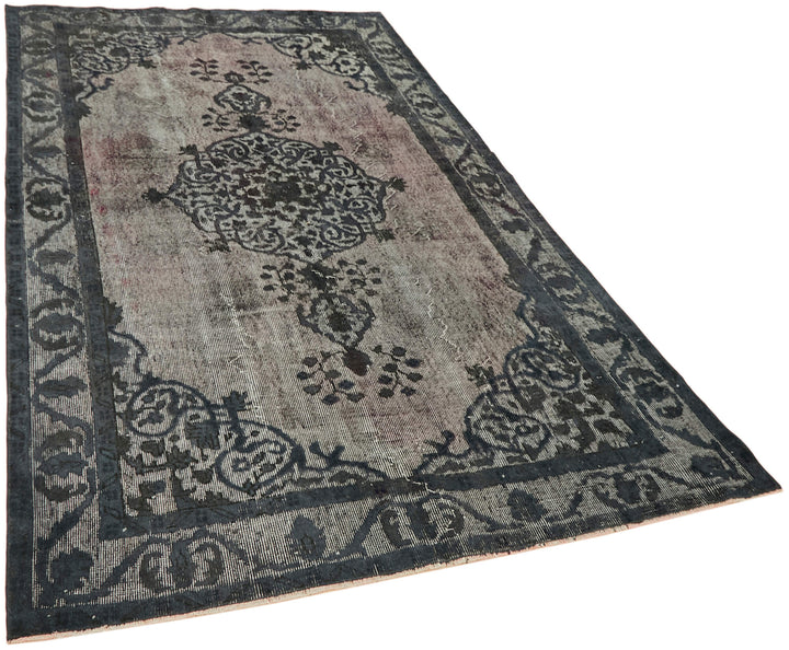 5x9 Grey Over Dyed Rug - 42626