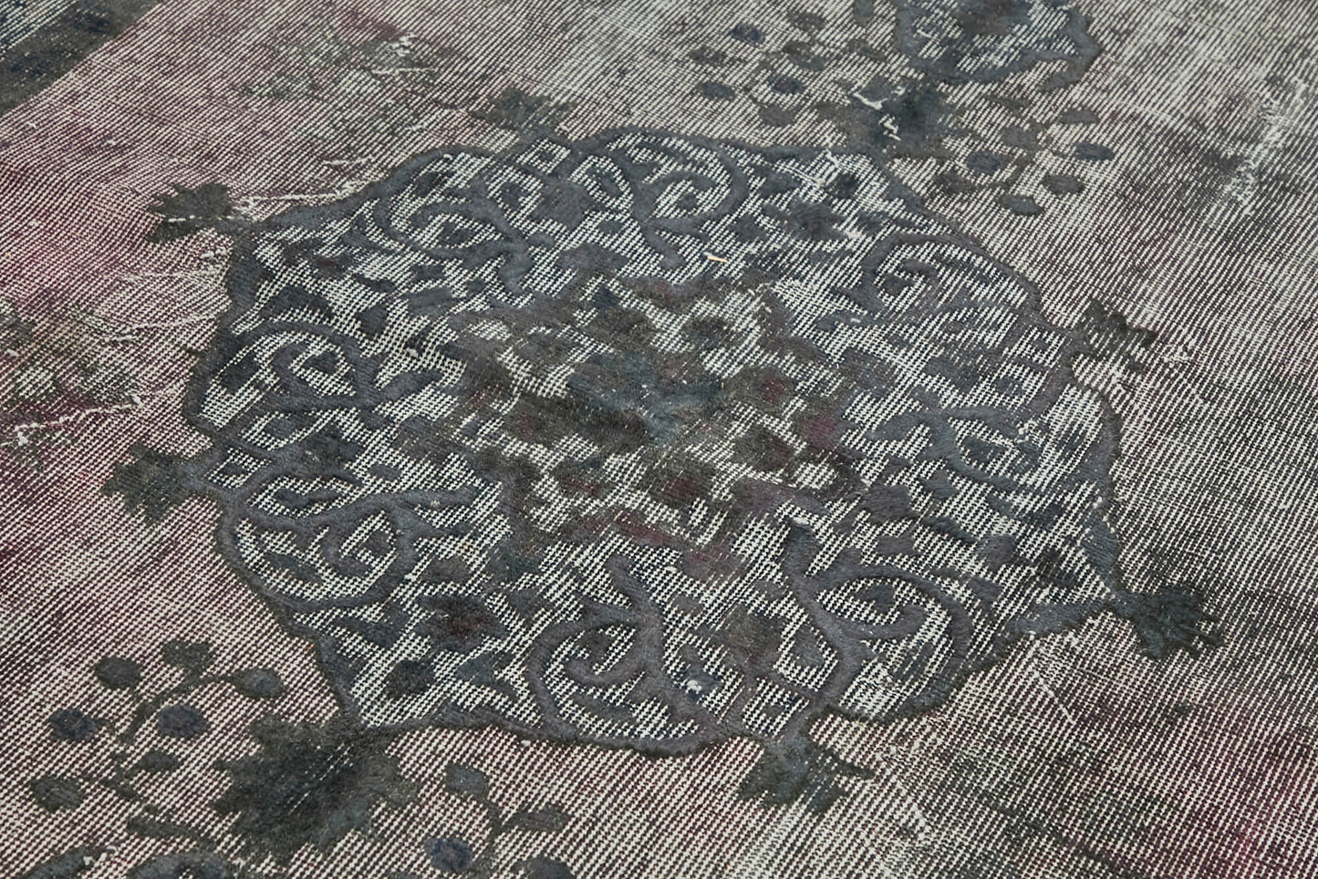 5x9 Grey Over Dyed Rug - 42626