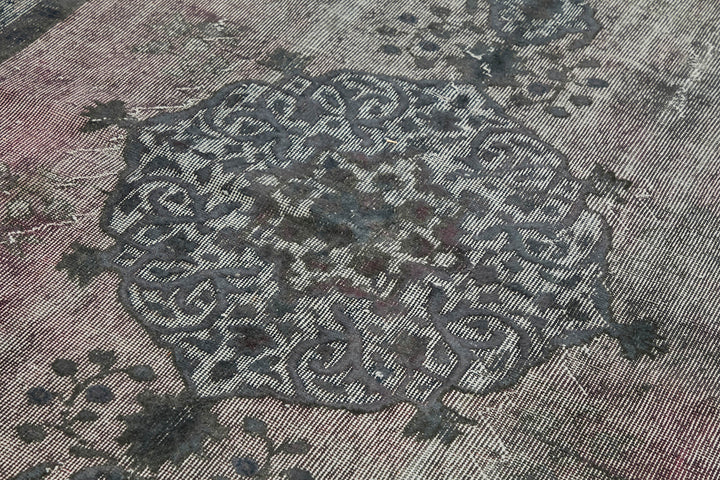 5x9 Grey Over Dyed Rug - 42626