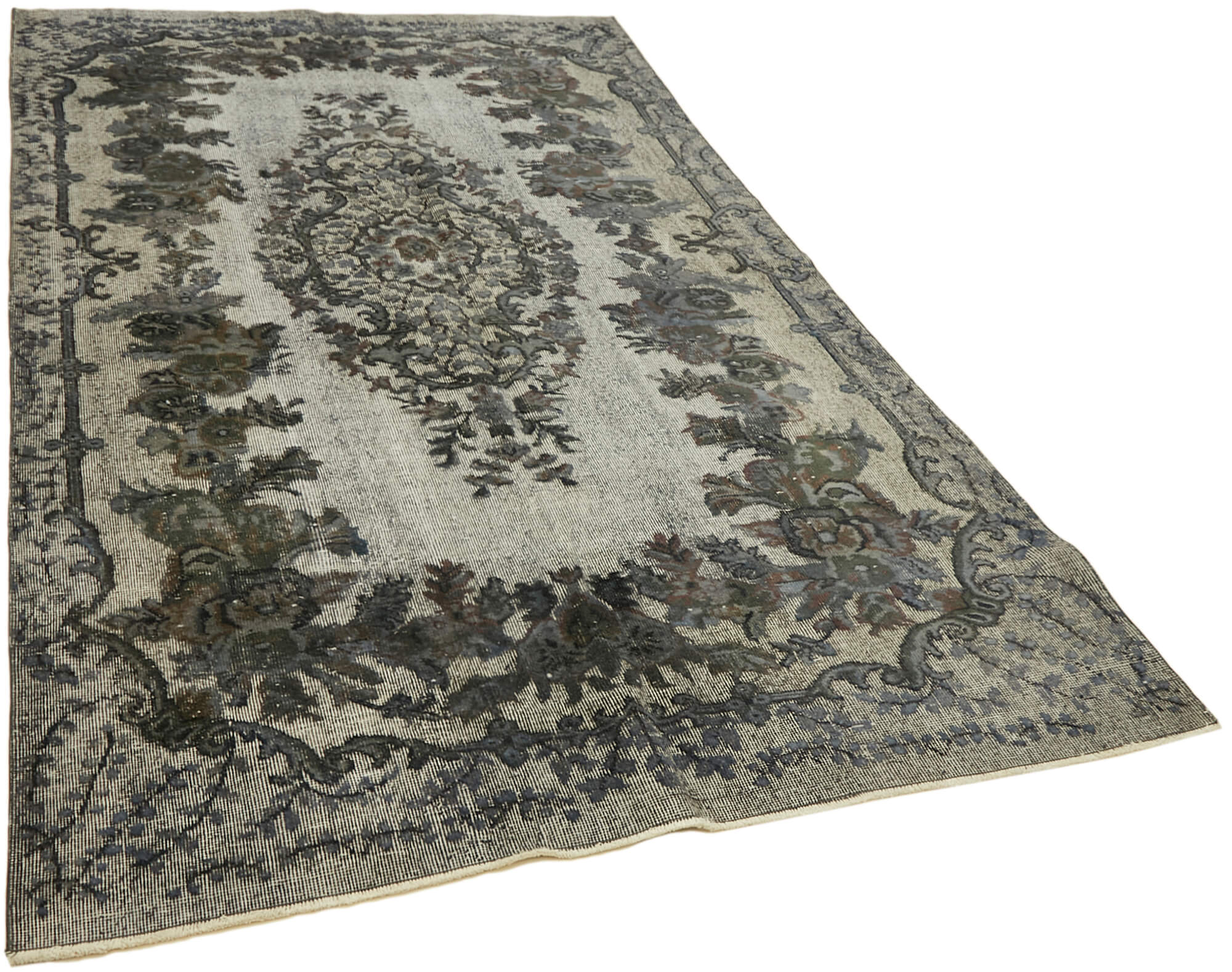 6x10 Grey Over Dyed Rug - 42629
