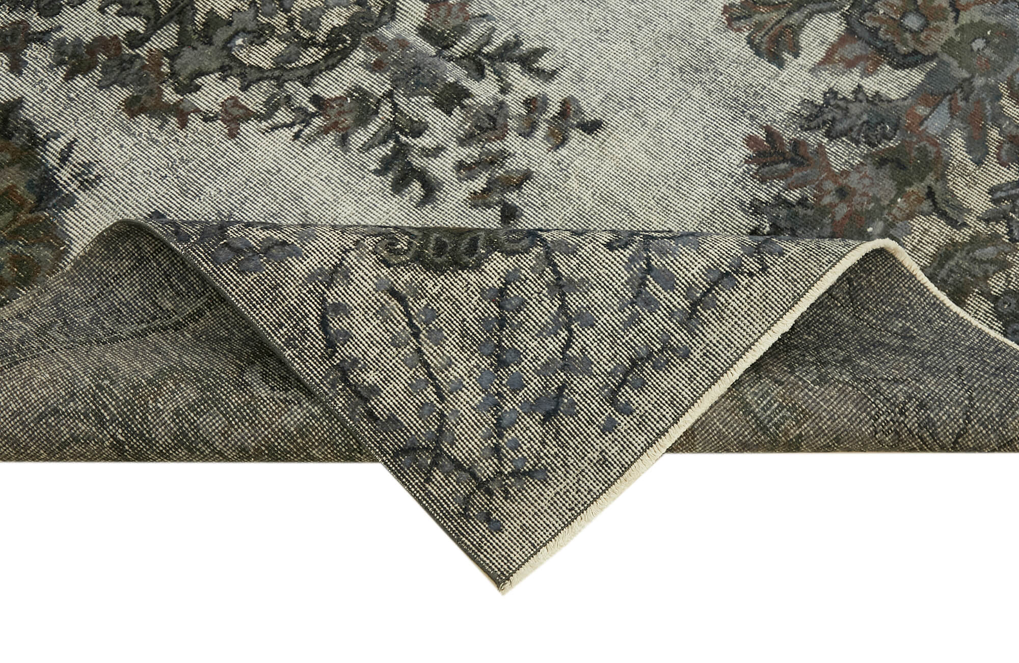 6x10 Grey Over Dyed Rug - 42629