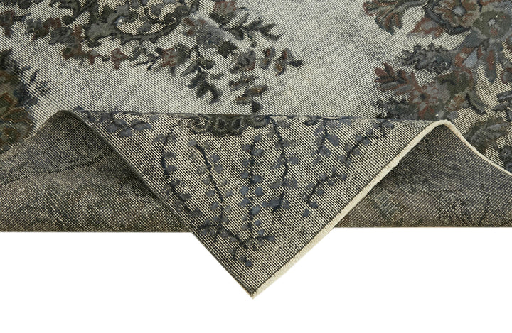 6x10 Grey Over Dyed Rug - 42629