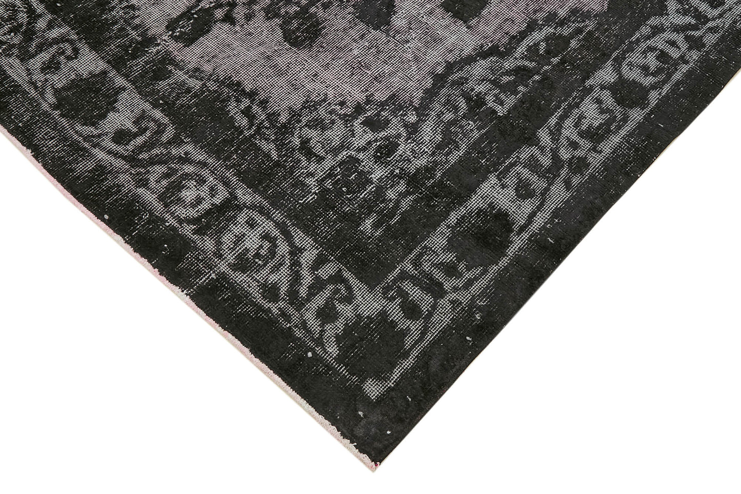 5x10 Black Over Dyed Rug - 42632
