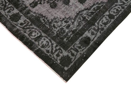 5x10 Black Over Dyed Rug - 42632