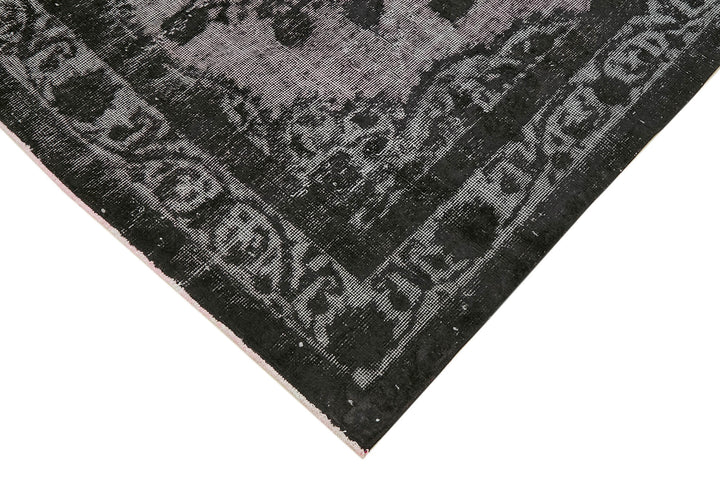 5x10 Black Over Dyed Rug - 42632