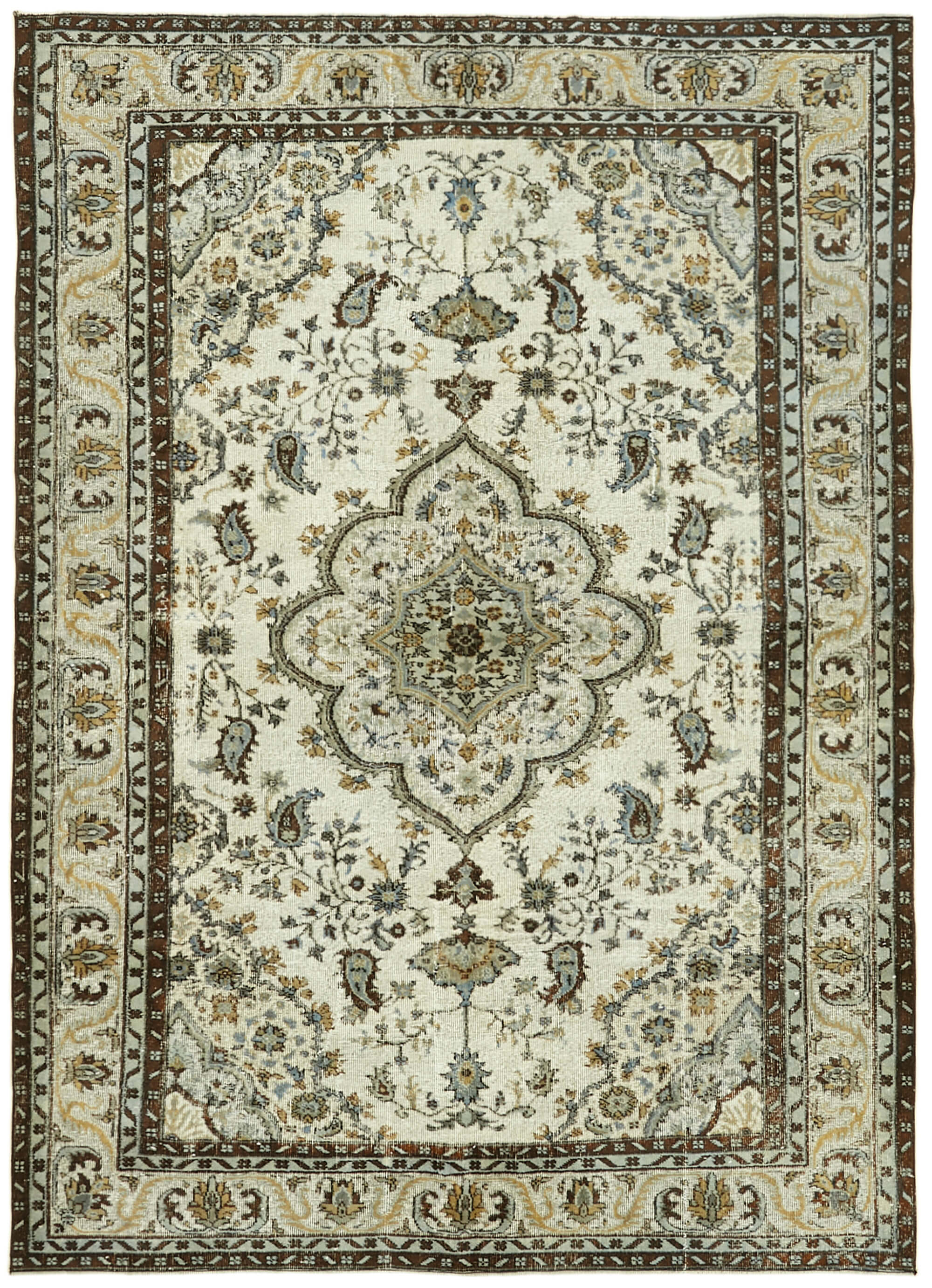 7x9 Blue Over Dyed Rug - 42634