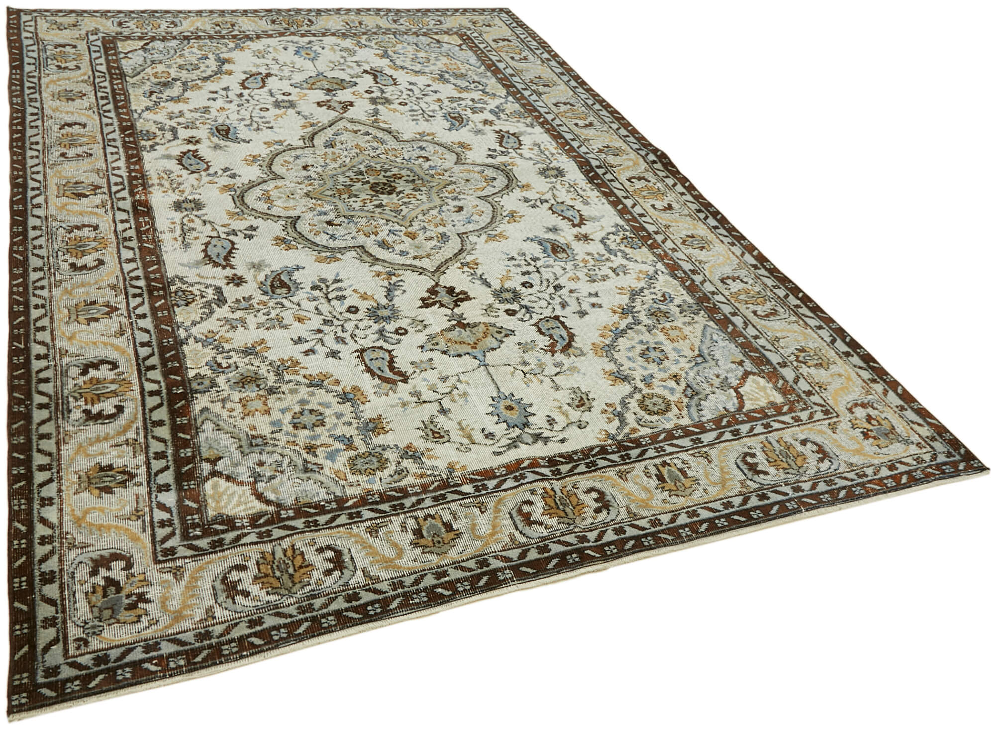 7x9 Blue Over Dyed Rug - 42634