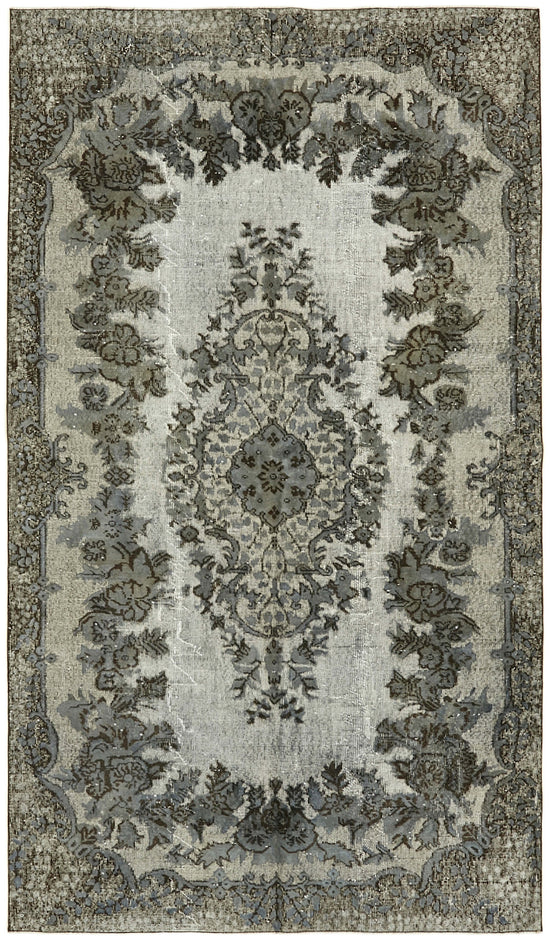 5x9 Grey Over Dyed Rug - 42635