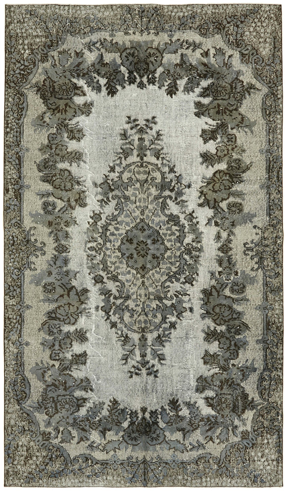 5x9 Grey Over Dyed Rug - 42635