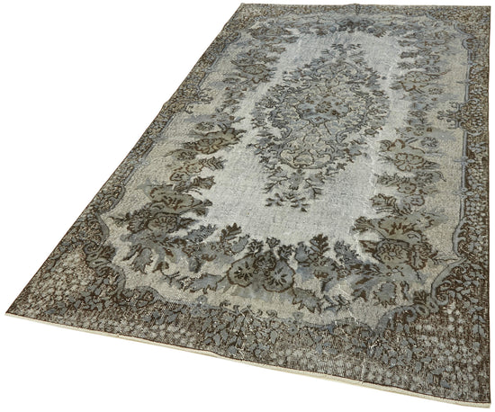 5x9 Grey Over Dyed Rug - 42635