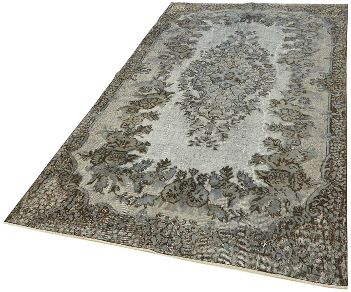 5x9 Grey Over Dyed Rug - 42635