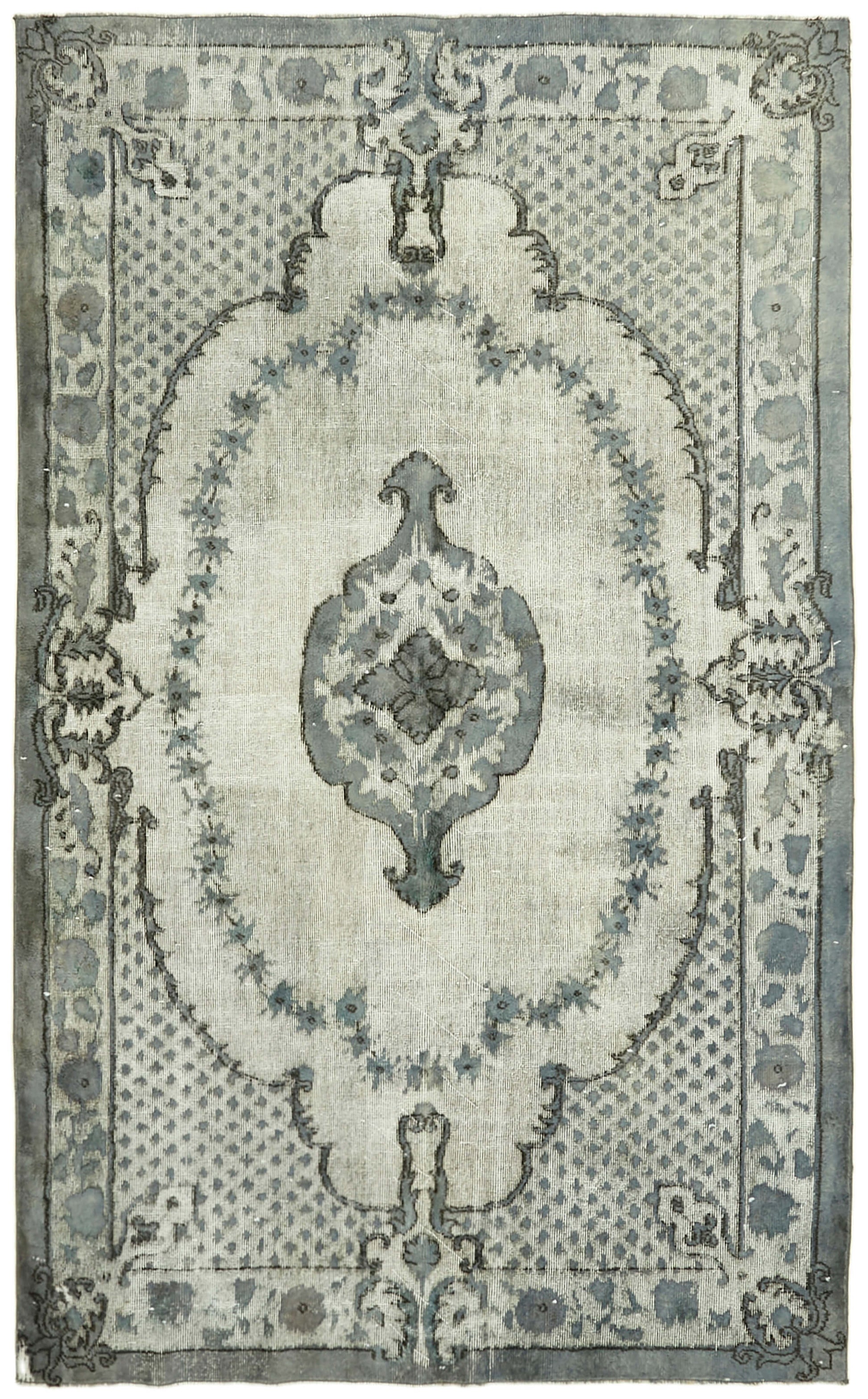 6x9 Grey Over Dyed Rug - 42636