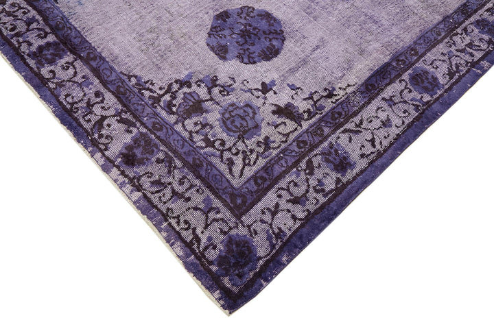 7x10 Purple Over Dyed Rug - 42640
