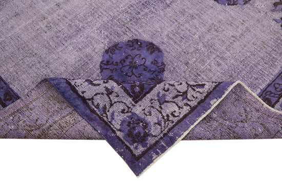 7x10 Purple Over Dyed Rug - 42640