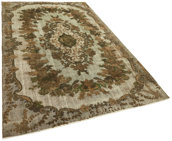 6x9 Brown Over Dyed Rug - 42645