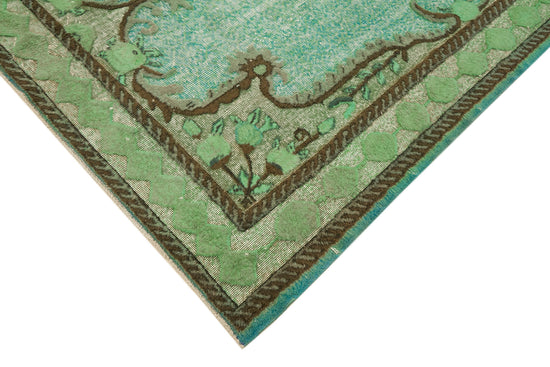 7x10 Turquoise Over Dyed Rug - 42652