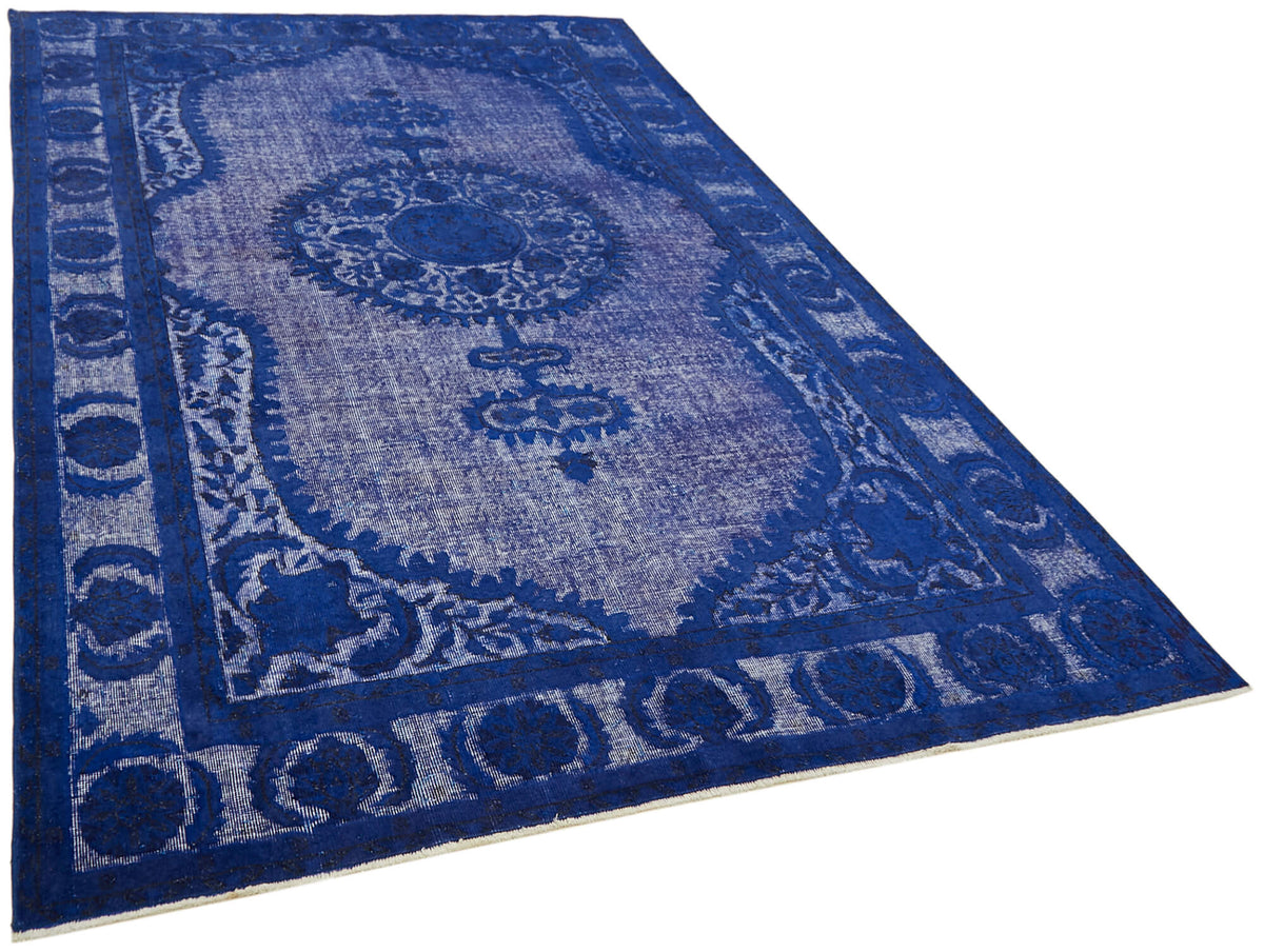 7x10 Blue Over Dyed Rug - 42662