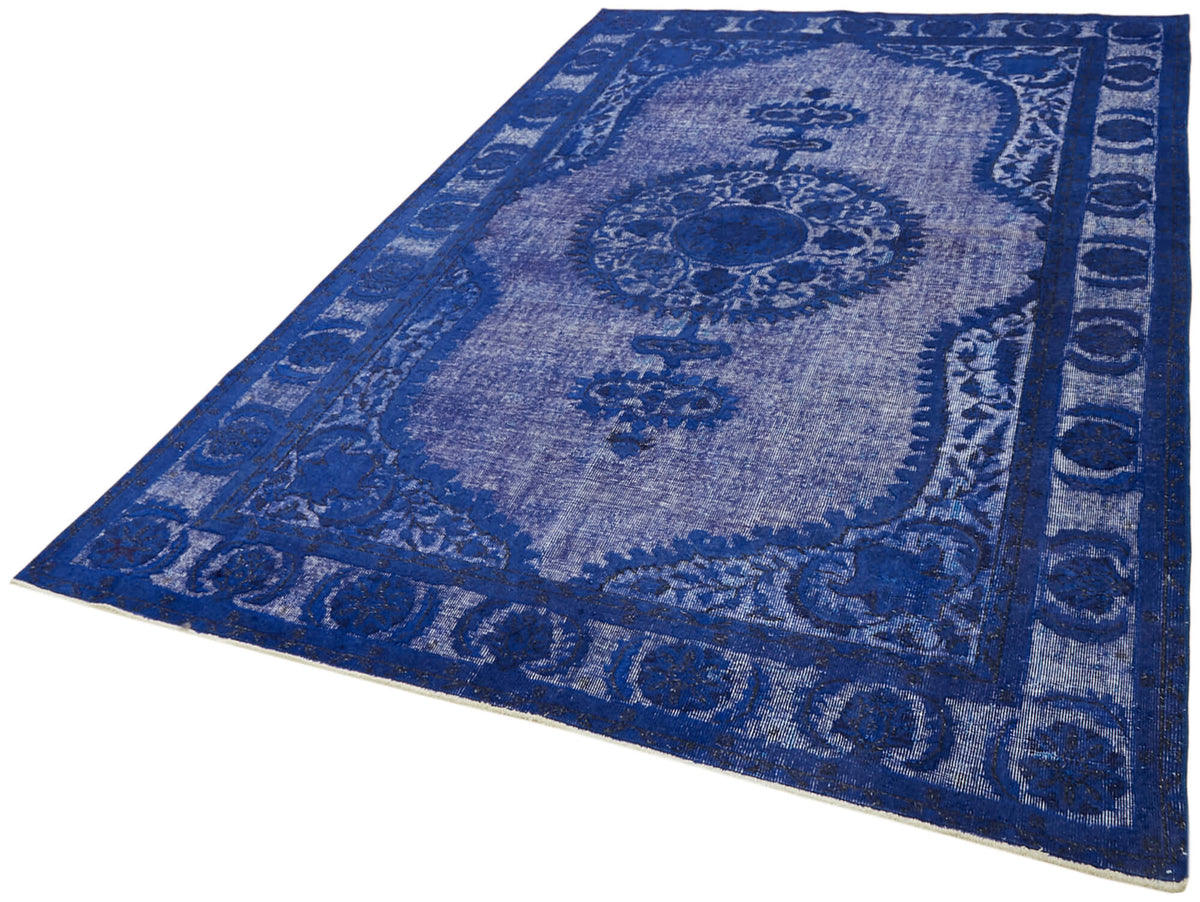 7x10 Blue Over Dyed Rug - 42662