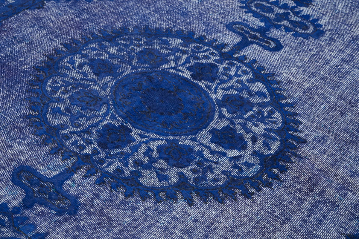 7x10 Blue Over Dyed Rug - 42662