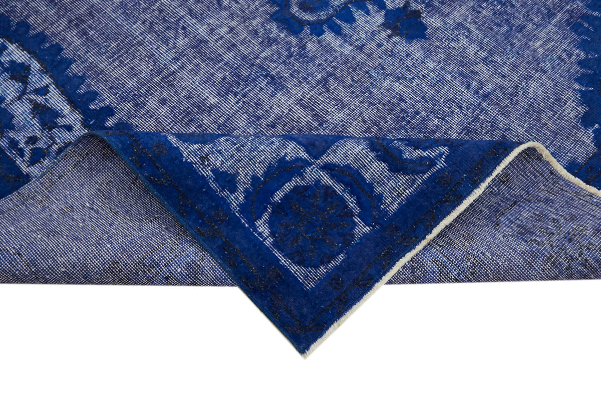 7x10 Blue Over Dyed Rug - 42662
