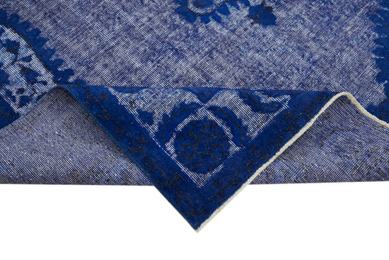 7x10 Blue Over Dyed Rug - 42662