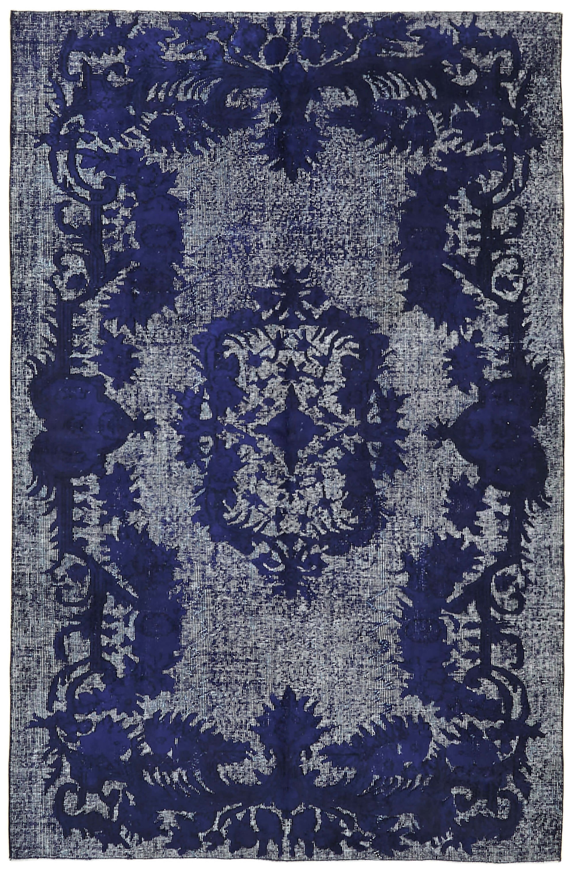 6x9 Blue Over Dyed Rug - 42663
